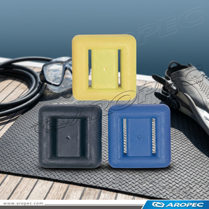 Aropec Sports Corp. L-2 2kg Plomb de plongée - Options Noir/Bleu/Jaune - Product Image 2