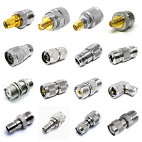 Adaptador de conector RF UHF SO239 PL259 de fábrica a SMA BNC TNC N F N Tipo de enchufe macho Adaptador de conector hembra Conectores coaxiales RF