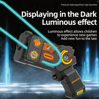 Lanceur de Corde en Plastique Transfrontalier Bestseller, Rechargeable, Lumineux dans le Noir, à Propulseur Électrique, Jouet Anti-Stress pour