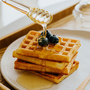 Bocaux de stockage étanches à l'air en Borosilicate, nouveau Design, récipients avec couvercle en bois à vis, plusieurs tailles, pot en verre de miel, 2023 - Product Image 4