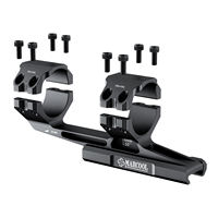 Supports en porte-à-faux Marcool 20MO pour lunette tactique monobloc 34 mm 30 mm, anneaux de lunette, niveau à bulle, aluminium, métal, chasse, optique