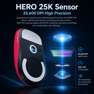 Souris de jeu sans fil <span class=keywords><strong>G</strong></span> <span class=keywords><strong>PRO</strong></span> <span class=keywords><strong>X</strong></span> <span class=keywords><strong>Superlight</strong></span>, capteur 25K DPI, LIGHTSPEED RGB, double mode, rechargeable - Product Image 5