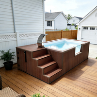 Piscine compacte préfabriquée pour résidences privées et chalets de vacances – Installation rapide pour les familles