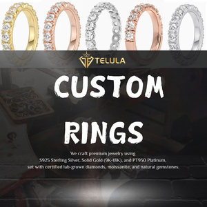 Anello Eternity Personalizzato in Argento Sterling S925 con Moissanite Certificata GRA - Product Image 6