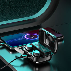 Casque sans fil BT M30 TWS Mini, écouteurs à longue autonomie, affichage numérique LED, écouteurs à réduction de bruit, écouteurs intra-auriculaires, Audifono - Product Image 4