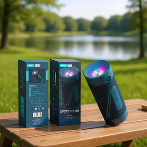 Altavoz Portátil Ansty HF-001 con Bluetooth 5.0, LED, Estéreo, Bajos, Resistente al Agua, 4 Horas de Reproducción, Micrófono Manos Libres, Puertos USB - Product Image 2