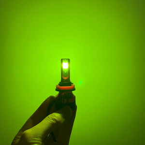 Kit de conversion de phares LED OEM K5 Faros Luces Bombillos Led H4 Ampoule de phare vert citron H8 H11 H7 Phare LED - Product Image 4