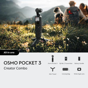 กล้องวีล็อก New Original OS MO Pocket3 Creator Combo PP-101 4K120fps เซ็นเซอร์ CMOS ขนาด 1 นิ้ว พร้อมกิมบอลกันสั่น 3 แกน - Product Image 6