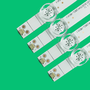 แถบไฟแบ็คไลท์ LED ทีวี 4 ชิ้น H55B7100 H55B7100UK H55B7300 H55B7300UK HD550V1U51-T0L4 T0L2B1 CRH-BX55V1U513030T04128CL-REV1.1 - Product Image 3