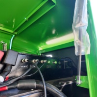 Caricatore Elettrico a Basso Profilo con Capacità di Carico di 1,5T, Alimentato a Batteria, Piccolo Caricatore su Ruote a Basso Consumo Energetico e Bassa Rumorosità per Attrezzature da Costruzione