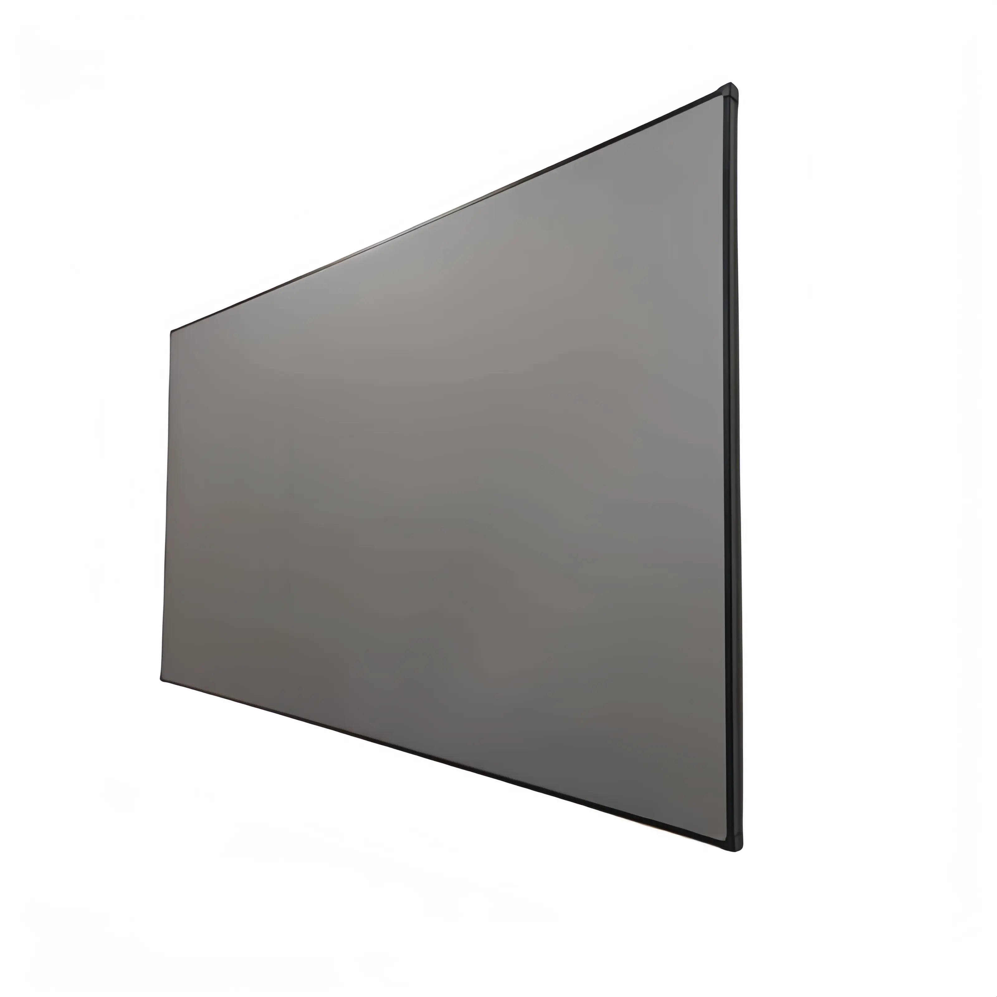 150 بوصة شاشة سوداء كريستال رقيقة إطار ثابت شاشة عرض مضادة للضوء