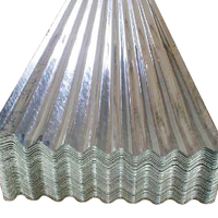 Vollhartes 4x8 verzinktes Wellblech Z150 Z180 Z225 Zinkbeschichtetes Metalldachblech