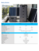 Système de stockage d'énergie solaire micro-hybride pour balcon 2,5 kWh 5 kWh 10 kWh, batterie d'énergie solaire de secours IP65