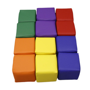 Đầy Màu Sắc Giáo Dục Mềm Chơi Đồ Chơi PU FOAM Mềm Trẻ Em Xây Dựng Khối Cho Bé - Product Image 2