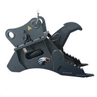 Cisaille hydraulique à lame interchangeable pour excavatrice, coupe-racines à faible entretien pour usage forestier professionnel