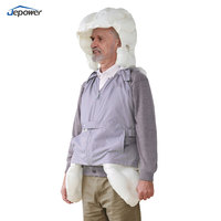 Gilet de sécurité intelligent avec airbag intégré pour la protection contre les chutes des travailleurs âgés, déclenchement en 0,08 seconde, étanche et rechargeable