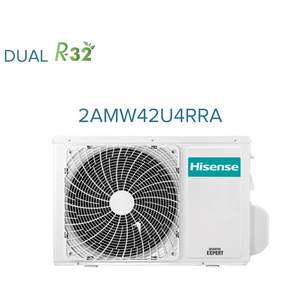 Aire Acondicionado Hisense Dual Split Inverter Serie NUEVA ENERGÍA 9+12 Con 2AMW42U4RGC R-32 Wi-Fi Integrado 9000+12000 - Product Image 1