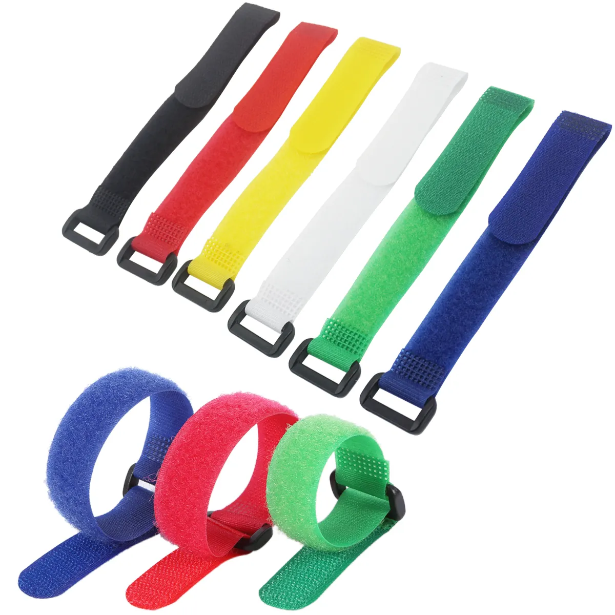 Hook Và Loop Điều Chỉnh Dây Đai Hook Và Loop Nhạc Cable Tie