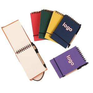 Solid Color Flip-up Eco-friendly Memo Pad <b>Mini</b> Portable Pocket <b>Book</b> Tear-off Pages Pen Customizable Cover Logo China XL-HBBQ - Product Image 1