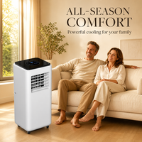 Climatiseur mobile portable électrique 7000/9000/10000 BTU pour usage domestique, refroidissement économe en énergie, accessoires offerts