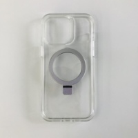 Coque de téléphone antichoc anti-jaunissement à aimant puissant pour iPhone 15/16 Pro Max Business Plus, coque arrière rigide en acrylique PC