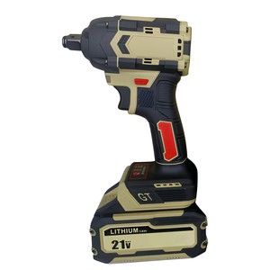 Llave Eléctrica sin Escobillas de 380N, Llave Recargable con Batería de Litio, Alto Torque de Impacto, para Reparación de Automóviles y Andamios - Product Image 1