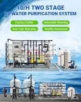 Système de purification d'eau par osmose inverse ultra pur Machine de filtre à eau à osmose inverse à deux étages Équipement de traitement de l'eau avec EDI par osmose inverse