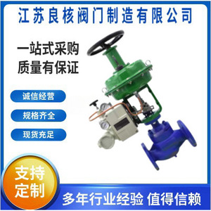 Vanne de régulation à diaphragme pneumatique à siège unique Jiangsu Lianghe DN50 DN150 pour l'eau à température ambiante - Product Image 5