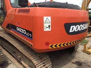 รถขุด Doosan DH220 มือสอง ผลิตในญี่ปุ่น ปี 2015 น้ำหนักใช้งาน 22 ตัน บุ้งกี๋ขนาด 0.8 ลูกบาศก์เมตร เครื่องยนต์และปั๊มกำลัง 105 กิโลวัตต์ - Product Image 3