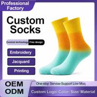 Chaussettes de compression en coton pour hommes et femmes, confortables, vente en gros, logo personnalisé, soutien gradué, OEM ODM