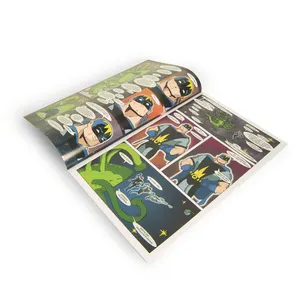 Factory Price Bulk Comic Graphic Novel a3 Hardcover Comic Book Printing