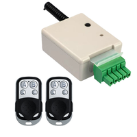 Télécommande universelle 315 MHz à 5 boutons pour porte coulissante automatique avec capteur de verre