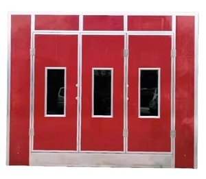 <span class=keywords><strong>Cabine</strong></span> de peinture automobile professionnelle écologique chauffée électriquement avec éclairage LED et fonction de cuisson - Product Image 6