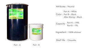 Sigillante Siliconico Strutturale DAYOU a <span class=keywords><strong>2</strong></span> Componenti per Costruzioni e Incollaggio di Pannelli in Legno - Product Image 2