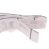 Étiquettes de bagages personnalisées autocollantes imperméables, résistantes aux déchirures, avec motif imprimé, pour bagages de cabine, en papier thermique