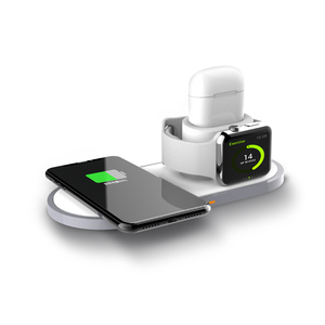 En gros Portable <span class=keywords><strong>Qi</strong></span> Rapide 3 En 1 Universel Intelligent de Téléphone Portable Sans Fil Chargeur - Product Image 1