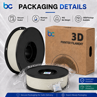 Filament PLA Mat 1,75 mm 1 kg Finition Givrée Faible Reflet Cache les Lignes de Superposition Précision 0,02 mm Anti-Emmêlement Scellé Sous Vide Moulage