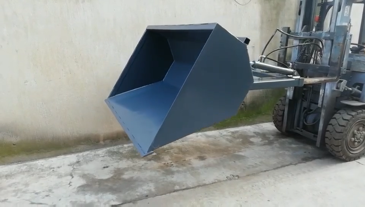 2-5T Forklift Attachment Snow Bucket - 1000kg Capacity