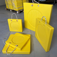 Plaques de support pour grue à haute intensité d'impact en UHMWPE, capacité de charge élevée