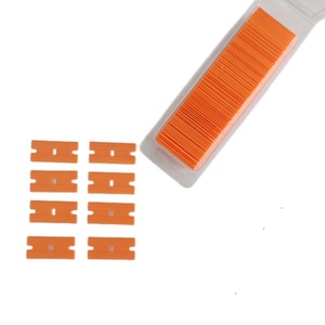 Caright 1.5 inch thay thế làm sạch <span class=keywords><strong>scraper</strong></span> phụ tùng lưỡi đôi cạnh nhựa dao cạo <span class=keywords><strong>scraper</strong></span> lưỡi - Product Image 3