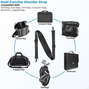 High Quality Outdoor Multi-functional Classic Nylon Adjustable Washable Anti-slip Bag <b>Shoulder</b> <b>Strap</b> - Product Image 6