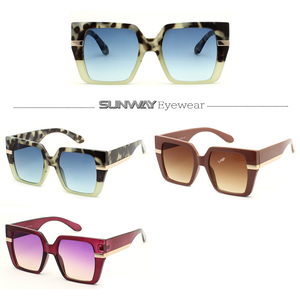 Premium 2025 Famous Brand Sun Glasses Women Men Custom Luxury UV400 Shades Oversized Fashion Designer Square Frame <b>Sunglasses</b> - Product Image 2