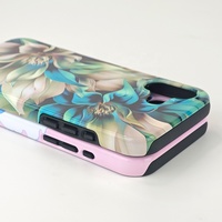 Étui de téléphone Prosub 2 en 1 pour iPhone 16 Series, revêtement 3D, impression par sublimation, étui de téléphone portable en plastique magnétique