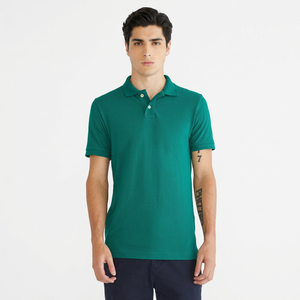 Camisas Polo Personalizadas para Hombre, 100% Fibra de Poliéster, Lavado Ácido, Impresión de Color Sólido, Estilo Gótico, Camisas Polo Estampadas Extra Grandes - Product Image 1