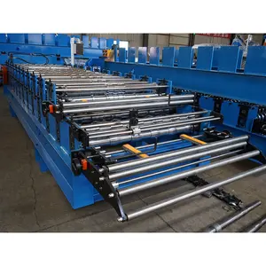 China High Quality Double Layer Metal Roof Tile Press Roller IBR Forming Machine