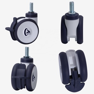 Meilleures ventes Roulettes <span class=keywords><strong>pour</strong></span> meubles de 3 pouces Roulettes pivotantes <span class=keywords><strong>pour</strong></span> appareils médicaux Roulettes légères à moyenne charge avec frein - Product Image 1