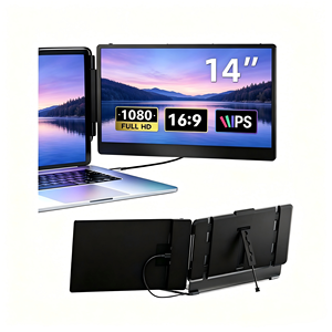 Écran <span class=keywords><strong>d</strong></span>'<span class=keywords><strong>ordinateur</strong></span> <span class=keywords><strong>portable</strong></span> IPS LCD 14 pouces personnalisable OEM/ODM, interface Type-C, Full HD 1920x1080 60Hz, écran <span class=keywords><strong>d</strong></span>'extension latérale pour usage professionnel - Product Image 1