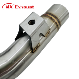 Tubo de tuyau de liaison avant d'échappement de silencieux de moto pour H * onda CRF150 CRF230 CRF250 CRF230F 2003 - 2016 - Product Image 4