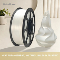 Filament d'impression 3D haute vitesse MakePlanet PLA, consommables, câble plat 1,75 mm, bobine de 1 kg, tige en plastique, 200°C, modèle 010128 CN/BEI