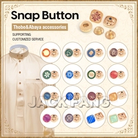 Accessoires vestimentaires, logo personnalisé, boutons-pression carrés en alliage de zinc plaqué 12 mm pour vêtements pour hommes - Fermeture à 4 parties